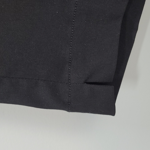 SLIM-SATION Black GOLF shorts size 14 / pull on bermuda / high waist - Picture 3 of 8